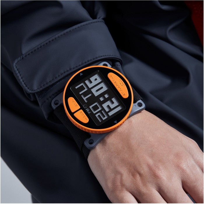 2024 Gill Stealth Timer Sailing Watch W016 - Black / Orange